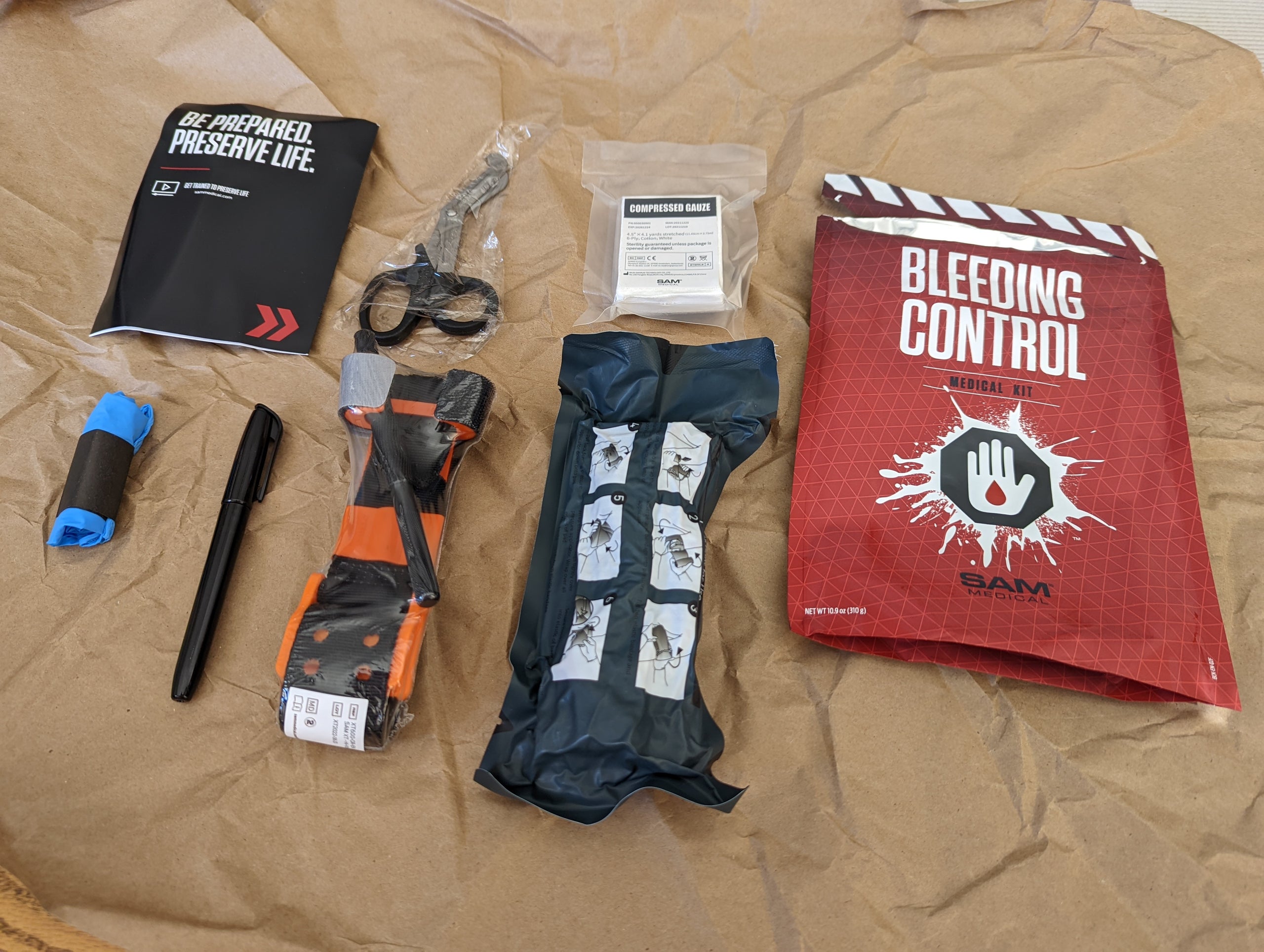 Basic IFAK SAM Bleeding Control Kit OFFSPECWAR